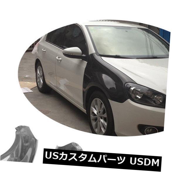 フォルクスワーゲンVWゴルフ6 MK6のための自動ドアフェンダーの側面の刃のスカートのカーボン繊維 の通販は