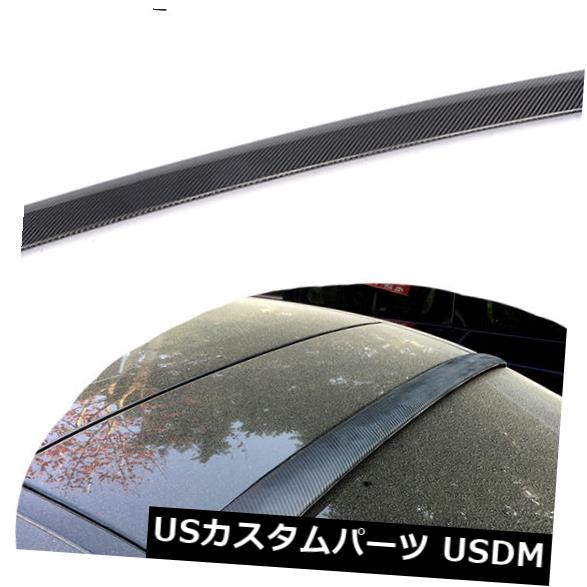 カーボンファイバーリアルーフスポイラーリップフィットベンツW213 E63 AMGセダン4ドア16-17 の通販は