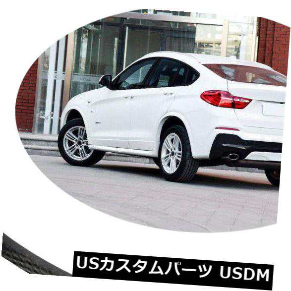 BMW X4 F26リアトランクスポイラーブーツウイングカーボンファイバー