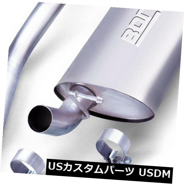 Borla 14728ツーリングキャットバックエキゾーストシステムは97-99 TJラングラーに適合 の通販は