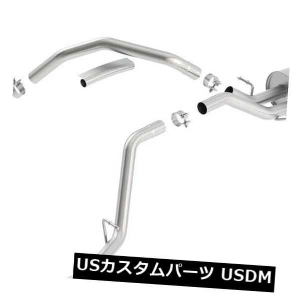 Borla 140718 ATAK Cat-Back Exhaust System Fits 14-18 Sierra 1500 Silverado 1500 の通販は