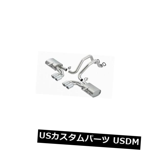 97-04シボレーコルベットC5 / Z06 5.7L用Borla Dual 2.5 "SSキャットバックエキゾースト の通販は