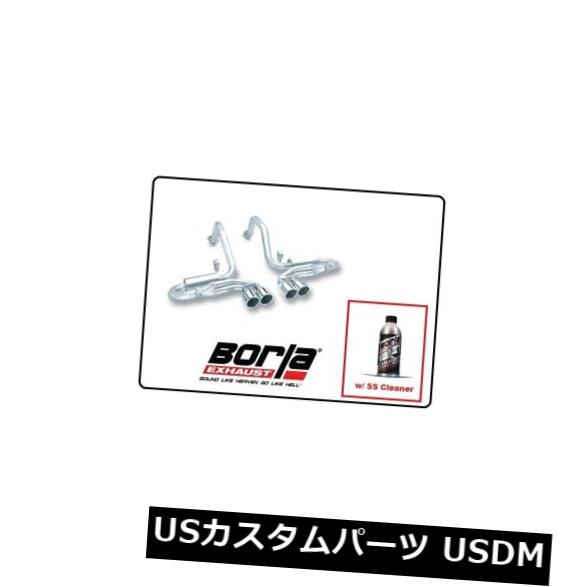 97-04 C5コルベット/ Z06用SSクリーナー付きBorla Cat-Back Exhaust S-Type Classic の通販は