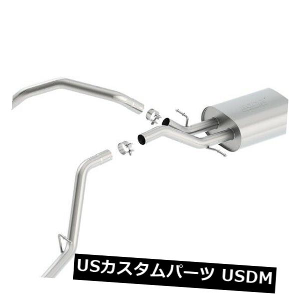 Borla 140539 SタイプキャットバックエキゾーストシステムはSierra 1500 Silverado 1500に適合 の通販は