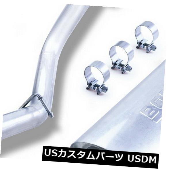 Borla 14924ツーリングキャットバックエキゾーストシステムは00-06 TJラングラーに適合 の通販は