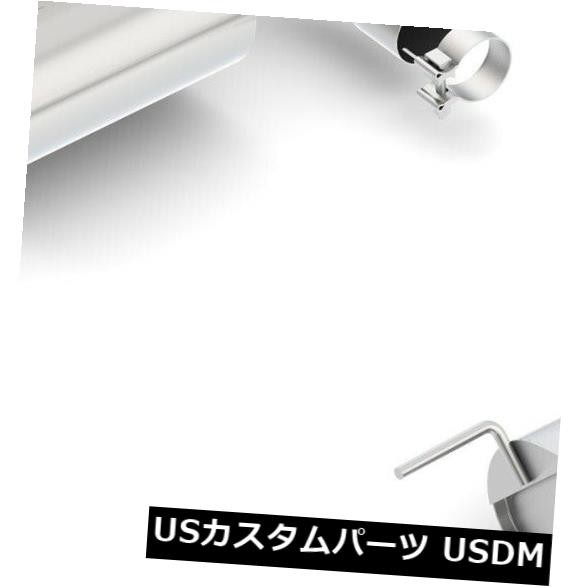 Borla 11895 ATAKアクスルバックエキゾーストシステムは15-17マスタングに適合 の通販は