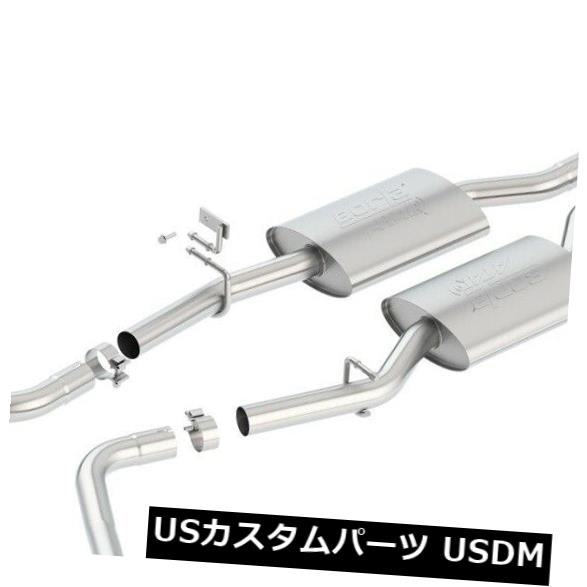 Borla 140686 ATAK Cat-Back Exhaust System Fits 15-19 300 Charger の通販は