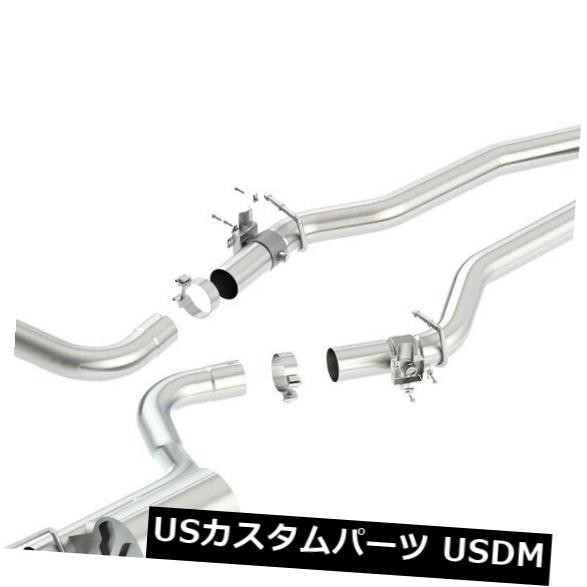 Borla Cat-Back Exhaust ATAK 15-2019ダッジチャージャーSRT Hellcat 6.2L-140667 の通販は