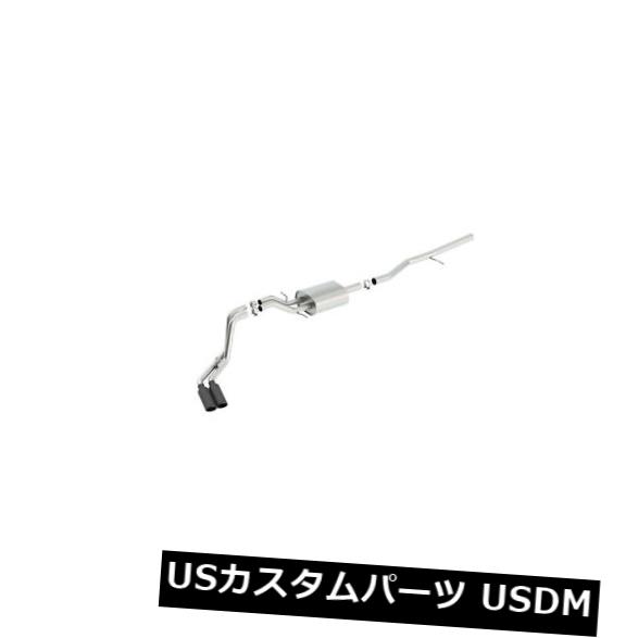 Borla 140551BC Cat-Back Exhaust System Fits 14-18 Sierra 1500 Silverado 1500 の通販は