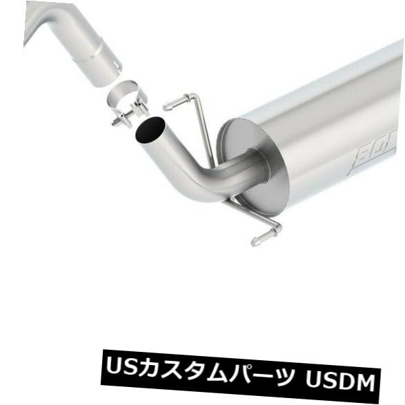 Borla 140521ツーリングキャットバックエキゾーストシステムはトヨタ10-14 FJクルーザーに適合 の通販は