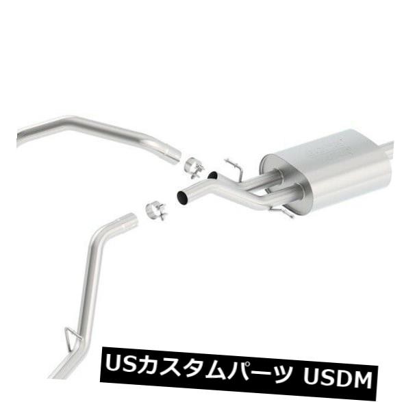 Borla 140537BC ATAK Cat-Back Exhaust System Fits Sierra 1500 Silverado 1500 の通販は