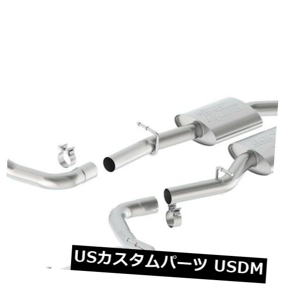 Borla 140628 ATAK Cat-Back Exhaust System Fits 15-19 Challenger の通販は排気系