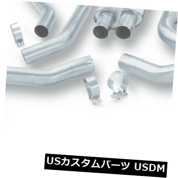 Borla 14385 Sタイプキャットバックエキゾーストシステムは92-96コルベットに適合 の通販は