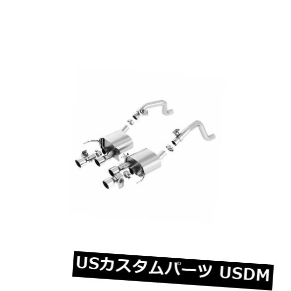 Borla 11856-ATAKデュアルリアセクションエキゾーストシステム（クアッドセンターリアエグジット） の通販は 666,600円