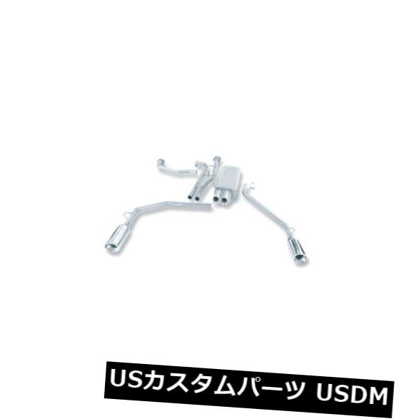 04-15タイタン5.6L V8＃140079用Borlaアクスルバックエキゾーストツーリングキャットバック の通販は排気系