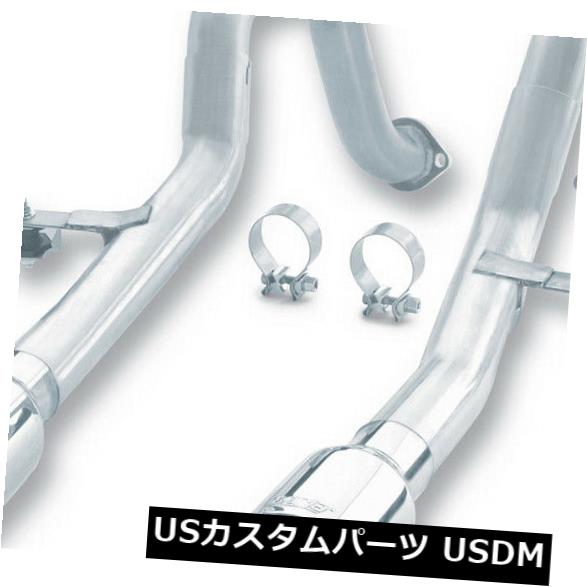 Borla 12649アクスルバックエキゾーストシステムは97-04コルベットに適合 の通販は