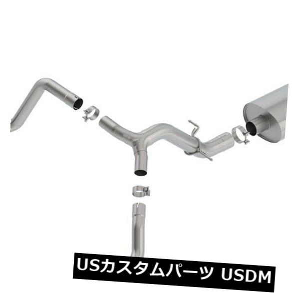 Borla 140772BCツーリングキャットバックエキゾーストシステムはSierra 1500 Silverado 1500に適合 の通販は