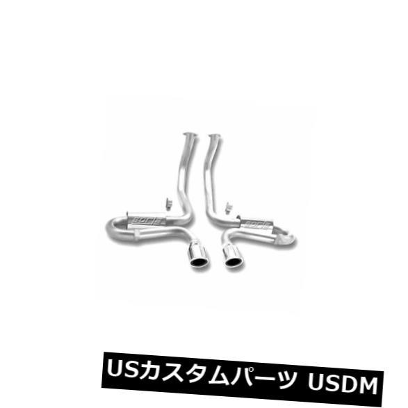 Borla 140017-Sタイプステンレスデュアルキャットバックエキゾーストシステム の通販は