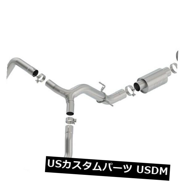 Borla 140783 SタイプキャットバックエキゾーストシステムはSierra 1500 Silverado 1500に適合 の通販は