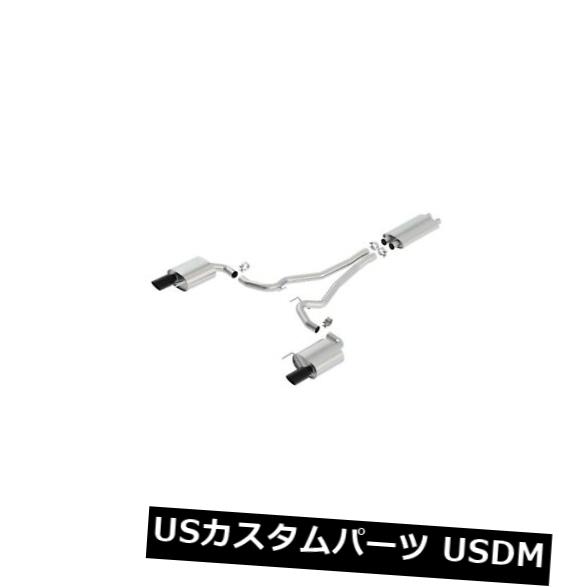 マスタング2.3L EcoBoost EC-Type 2015-2017用Borla Catバックエキゾースト＃1014040BC