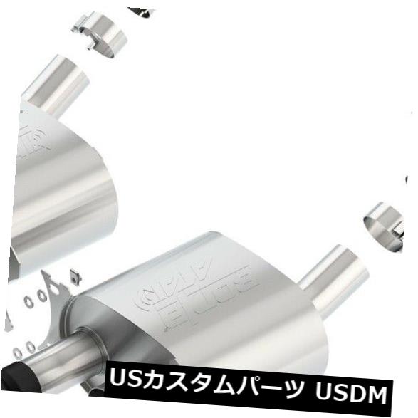 Borla 11856CB ATAKアクスルバック排気システムは14-19コルベットに適合 の通販は 689,040円