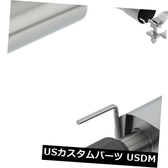 Borla 11953BC Sタイプアクスルバックエキゾーストシステムは18-19マスタングに適合 の通販は