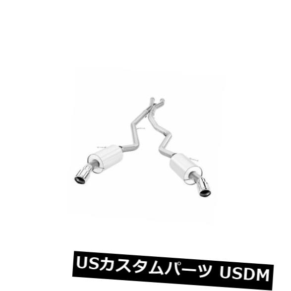Borla 140276-Sタイプステンレスデュアルキャットバックエキゾーストシステム の通販は 217,800円