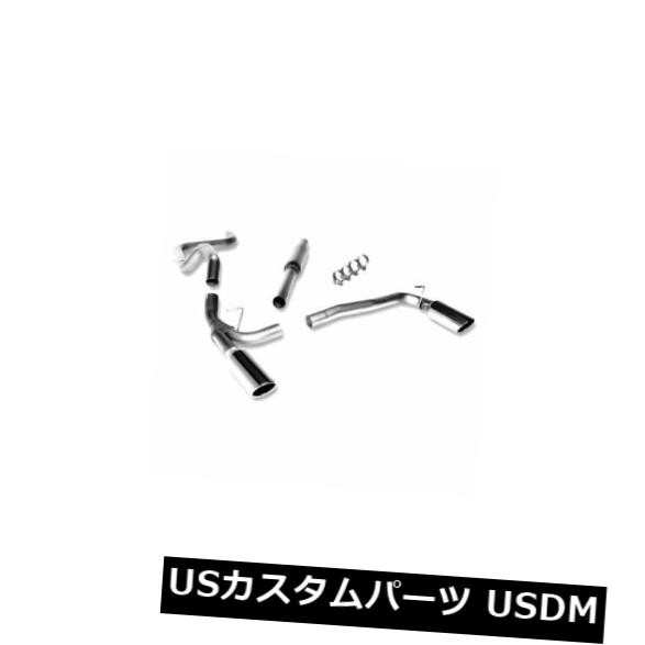 Borla 140070-Sタイプステンレス製シングルキャットバックエキゾーストシステム の通販は 130,020円