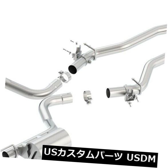 Borla 140641 ATAK Cat-Back Exhaust System Fits 15-19 Challenger の通販は