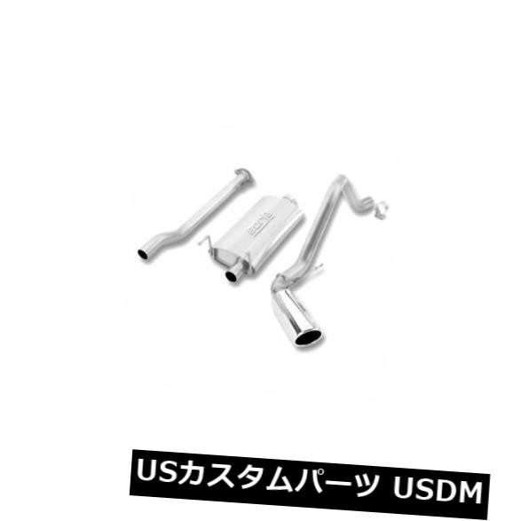 Borla 14945-ツーリングステンレススチールシングルキャットバックエキゾーストシステム の通販は