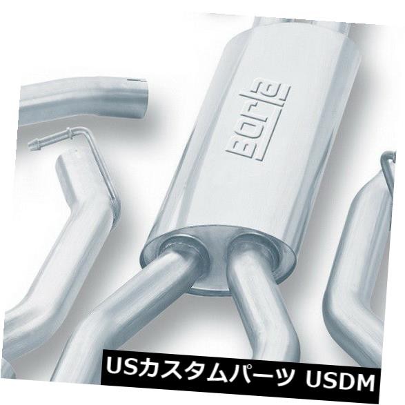 Borla 140008 Touring Cat-Back Exhaust System Fits 02 Thunderbird の通販は
