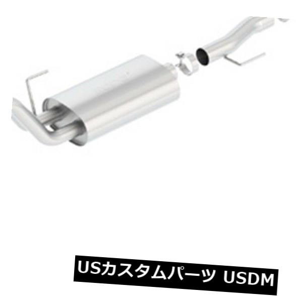 Borla 140617BCツーリングキャットバックエキゾーストシステムは15-20 F-150に適合 の通販は