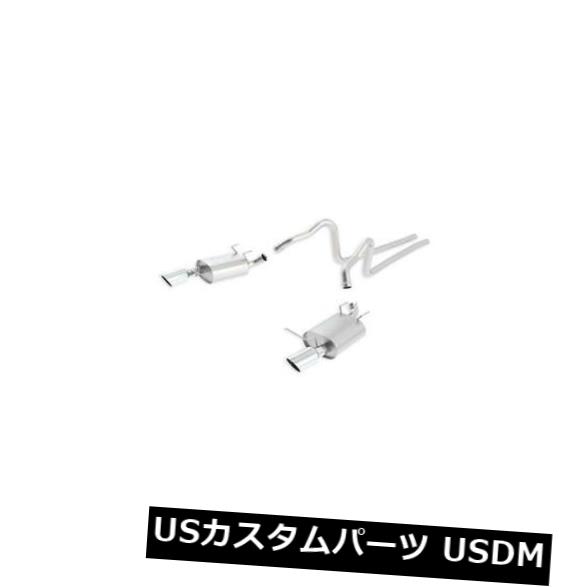 Borla 140398 Borla Exhaust Split Rear 4.5 in。Fits：FORD 2011-2011 Mustang BAS の通販は