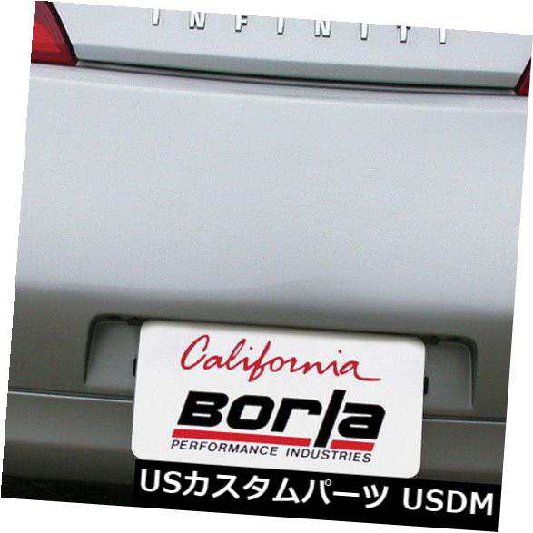 Borla 140057 S -Typeで キャット バック エキゾースト システム は、 03から07 G35 に適合します の通販は