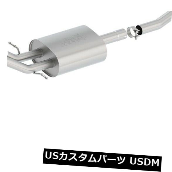 Borla 140550BC Sタイプキャットバックシステムは、14-16 Sierra 1500 Silverado 1500に適合 の通販は
