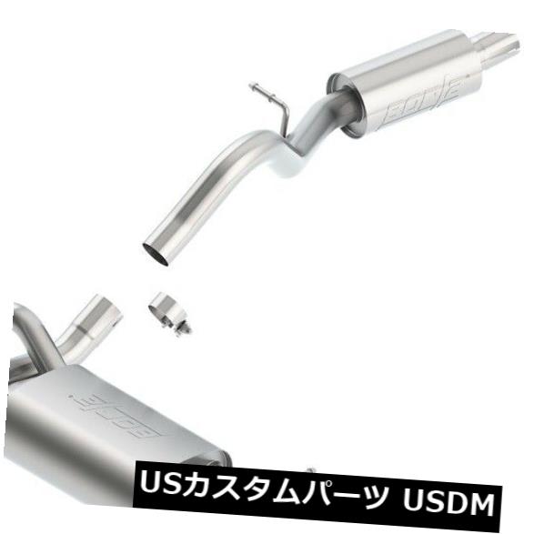 Borla 140460BCツーリングキャットバックエキゾーストシステムは12-18ラングラー（JK）に適合 の通販は 182,160円