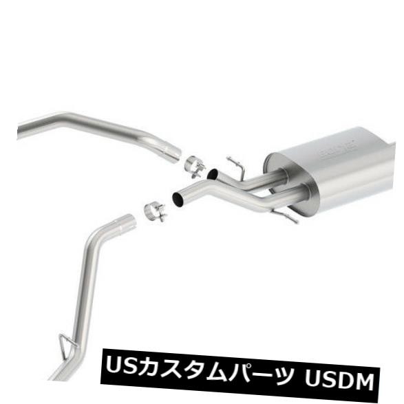 BORLA Sタイプ14-18シルバラード1500 5.3L V8クルー6.5Ft Bx用キャットバックエキゾーストキット の通販は