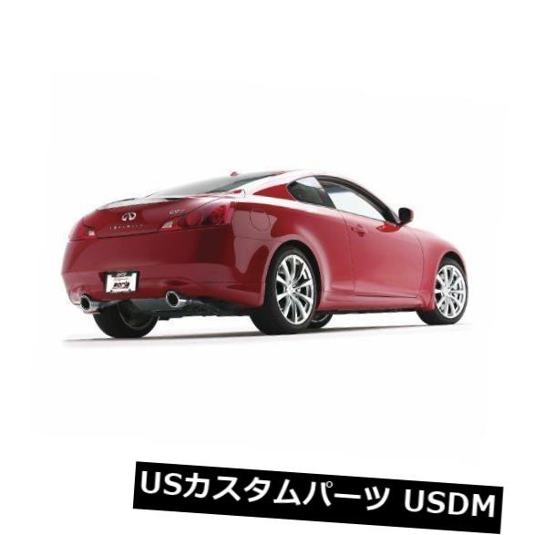 08-09 Infiniti G37のBorla Cat-Back Exhaust（VQ37VHR）（Coupe ONLY / 2WDのみ） の通販は