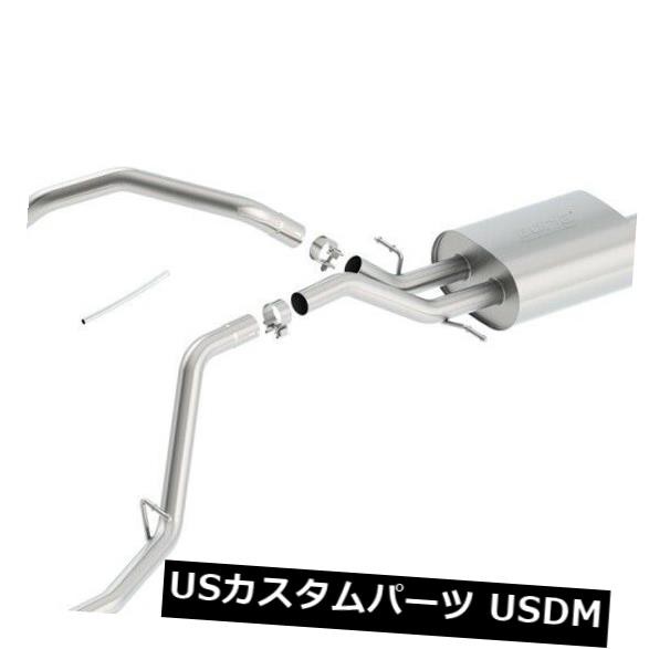 Borla 140535BCツーリングキャットバックエキゾーストシステム の通販は