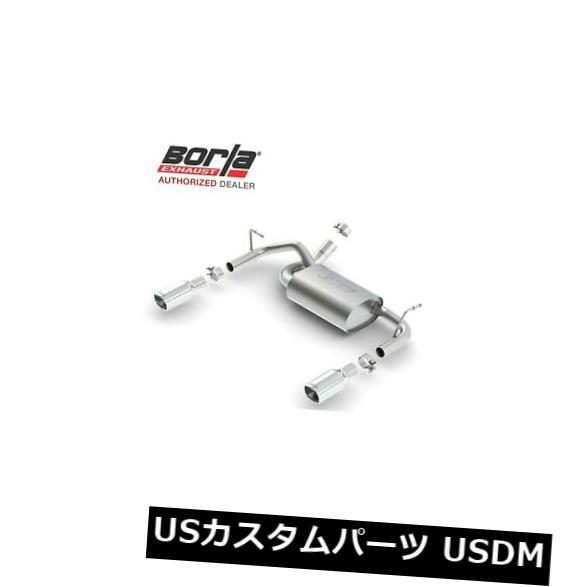 BORLA 11834エキゾーストシステム2012-2018ジープラングラー3.6L V6 AT / MT 4WD 2 + 4DR