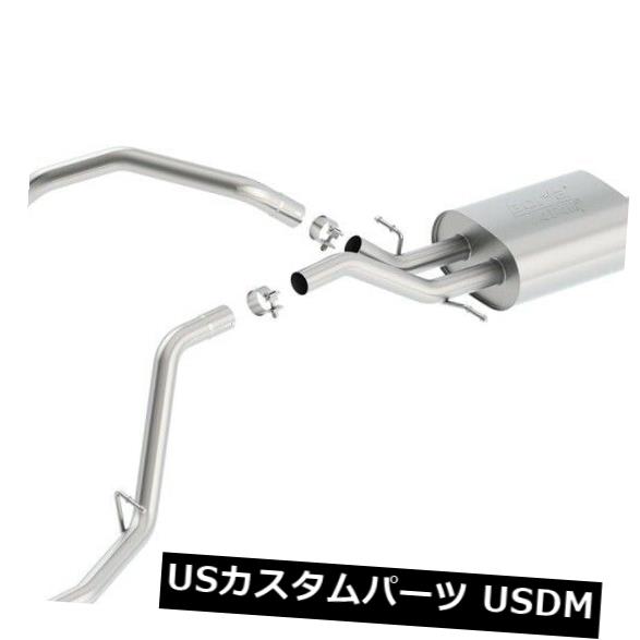 Borla 140540 ATAK Cat-Back Exhaust System Fits Sierra 1500 Silverado 1500 の通販は