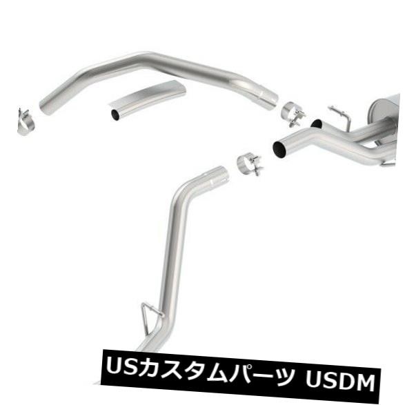Borla 140718 ATAK Cat-Back Exhaust System Fits Sierra 1500 Silverado 1500 の通販は