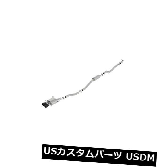 Borla 140777CB Sタイプキャットバックエキゾーストシステムは17-19シビックに適合 の通販は
