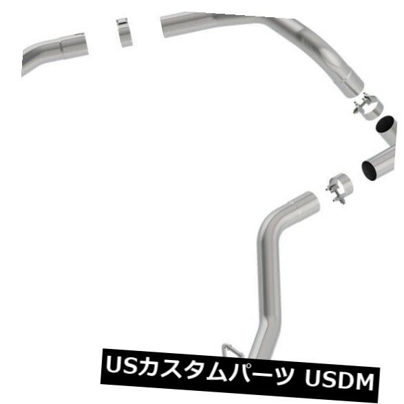 Borla 140758ツーリングキャットバックエキゾーストシステムは19-20 1500に適合 の通販は