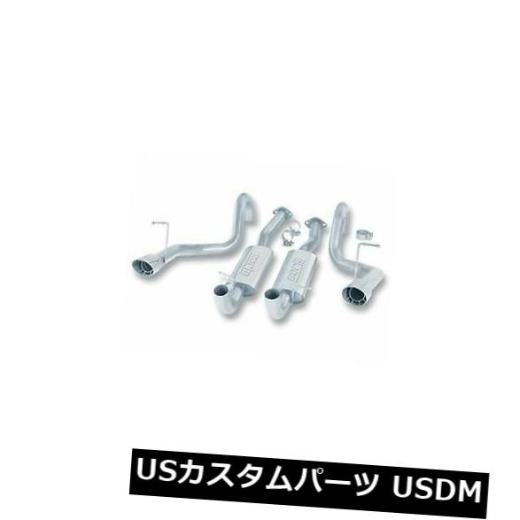 Borla 14445 Cat-Backシステムスプリットリアアウトレットアウトレット2.5 "ステンレススチール の通販は