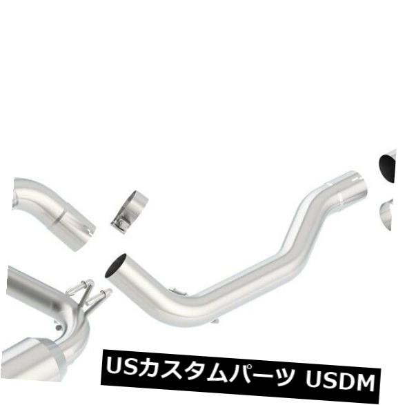 Borla 140285 Sタイプキャットバックエキゾーストシステムは08-15ランサーに適合 の通販は