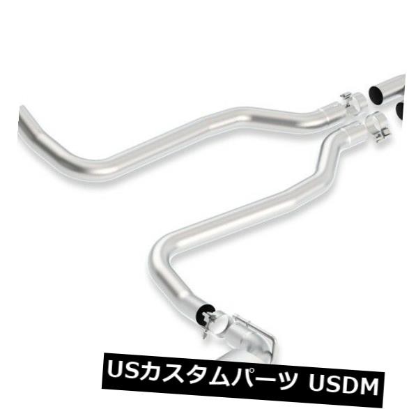 Borla 140406ツーリングキャットバックエキゾーストシステムは11-19グランドチェロキーに適合 の通販は