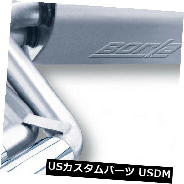 Borla 14872 SタイプCat-Backエキゾーストシステムは99-04 F-150 F-150 Heritageに適合 の通販は