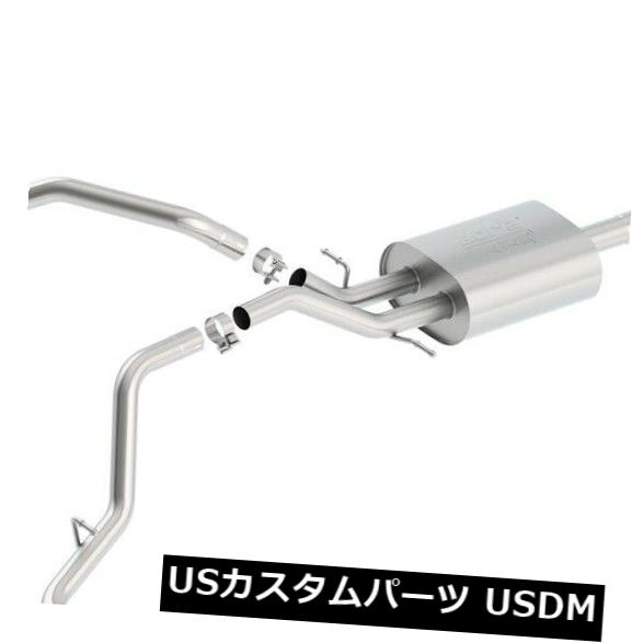 Borla 140546 ATAKキャットバックエキゾーストシステム の通販は排気系