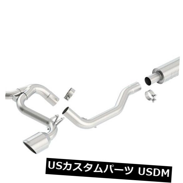 ミィ Borla 140285 Sタイプキャットバックエキゾーストシステムは08